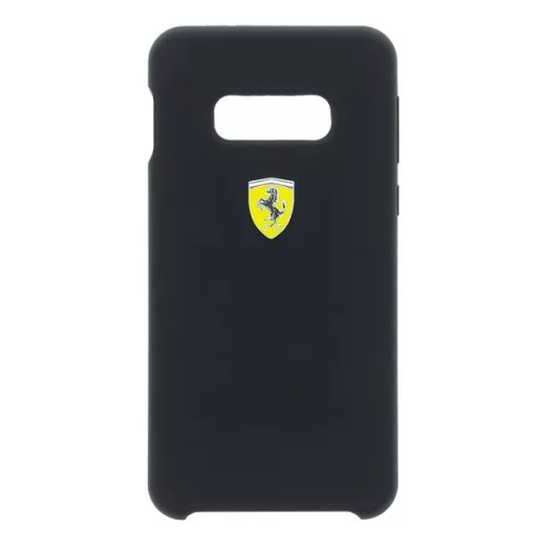 Ferrari Samsung S10 Lite SF schwarze Silikon-Rückseite