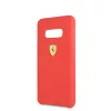 Ferrari Samsung S10 Lite SF rote Silikon-Rückseite