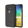 Ferrari Heritage Samsung S10 Lite Gesteppte Leder Hartschalen-Hülle Schwarz