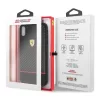Ferrari On-Ttrack Racing iPhone XS Max Carbon-/Gummi-Rückseite