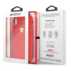 Ferrari SF iPhone XS Max rote Silikon-Rückseite