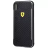 Ferrari Racing SF iPhone XS Max schwarze Rückseite