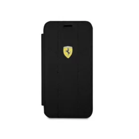 Ferrari Racing Tyres Daphne SF iPhone X schwarze Klapphülle