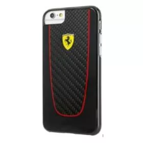Ferrari SF Pit Stop iPhone 7 schwarze Echtcarbon-Rückseite