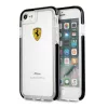 Ferrari iPhone 7 transparente/schwarze Rückseite