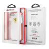 Ferrari iPhone 7 transparente/rote glänzende Rückseite