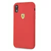 Ferrari SF iPhone XR rote Silikon-Rückseite