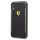 Ferrari SF Racing Shield iPhone XR Rückseite in Schwarz mit Carbon-Effekt