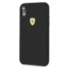 Ferrari SF iPhone XR schwarze Silikon-Rückseite