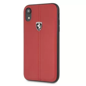 Ferrari Heritage iPhone XR rot gestreifte Hartschalen-Hülle