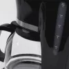 Čierny filtrovaný kávovar TOO CM-150-200