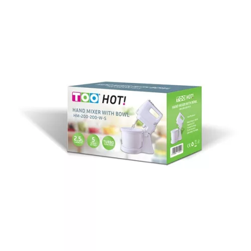 TOO HM-200-200 biely mixér