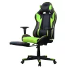 Iris GCH204BE_FT fekete / zöld gamer szék