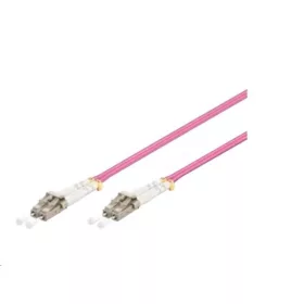   Optický patch kábel Gigalight Duplex s konektorom 4xLC, 50/125 OM4 LSZH, 10 m
