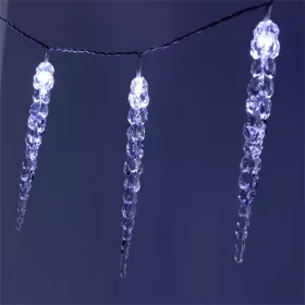   Iris Jégcsap alakú S2/20m/IPX5 szabványos/hideg fehér/120db LED-es/napelemes fénydekoráció
