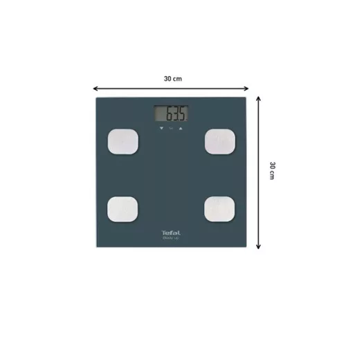 Digitálna osobná váha Tefal BM2520V0 Body Up sivá