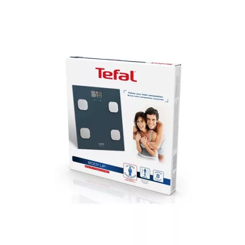 Digitálna osobná váha Tefal BM2520V0 Body Up sivá
