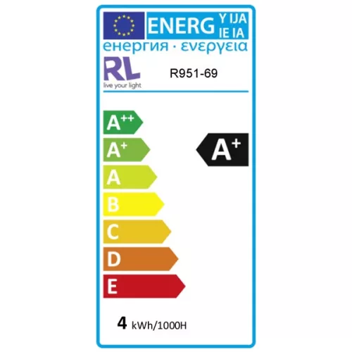 TRIO R951-69 E14 LED žiarovka 4W, RGB, s diaľkovým ovládaním