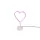 TRIO R55210101 Heart 30,5 cm USB asztali lámpa