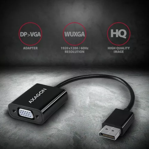 Adaptér Axagon RVD-VGN Displayport - VGA
