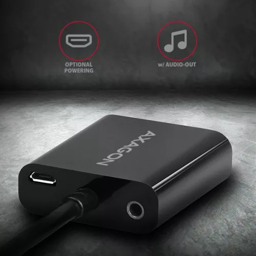 Adaptér Axagon RVH-VGAN HDMI - VGA + audio výstup