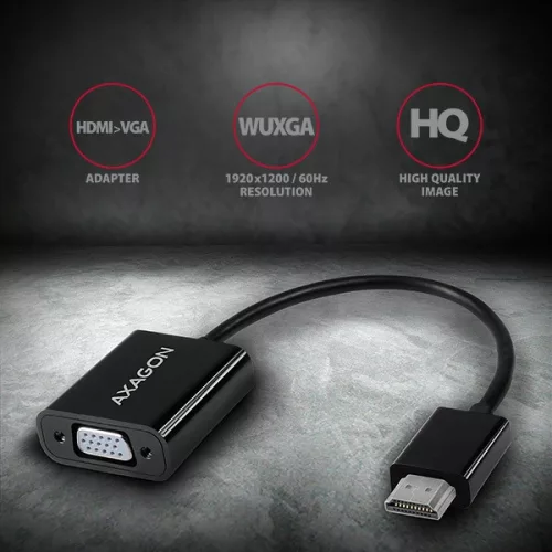 Adaptér Axagon RVH-VGN HDMI na VGA