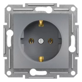   Schneider EPH2900162 ASFORA csavaros/acél 2P+F csatlakozóaljzat