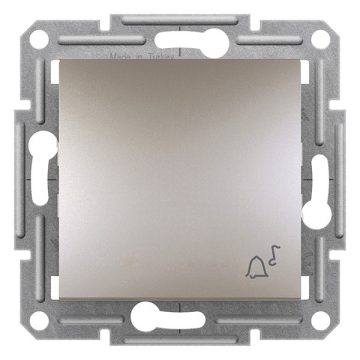   Schneider EPH0800169 ASFORA csengőjel/rugós bekötésű/bronz egypólusú nyomó