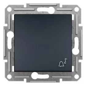   Schneider EPH0800171 ASFORA csengőjel/rugós bekötésű/antracit egypólusú nyomó