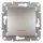 Schneider EPH1500169 ASFORA jelzőfényes/rugós bekötés/bronz váltókapcsoló