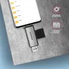 Čítačka kariet Axagon CRE-SAC USB 3.2 typu A a typu C SD/microSD