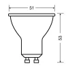 LED žiarovka Osram Value PAR16 plastové puzdro/6,9W/575lm/4000K/GU10/230V/36stupňov/83lm/W