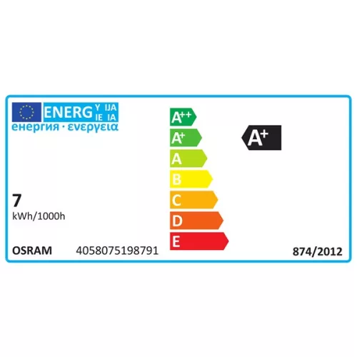 LED žiarovka Osram Value PAR16 plastové puzdro/6,9W/575lm/4000K/GU10/230V/36stupňov/83lm/W