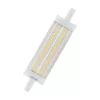 Osram Superstar LED ceruzková žiarovka s plastovým tienidlom/17,5 W/2452 lm/2700 K/R7s, nastaviteľná