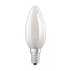 LED sviečková žiarovka Osram Base s matným skleneným tienidlom/4W/470lm/2700K/E14 3 ks