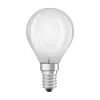 Tienidlo Osram Base s matným sklom/4W/470lm/2700K/E14 LED malá guľová žiarovka 3 ks