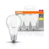 Tienidlo Osram Base matné plastové/8,5W/806lm/2700K/E27/v krabičke LED žiarovka 3 ks