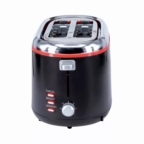 TOO TO-343-BR 850W schwarzer 2-Scheiben-Toaster