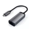 Adaptér Satechi ST-TCENM Type-C/RJ45, vesmírne sivý