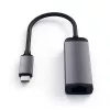 Adaptér Satechi ST-TCENM Type-C/RJ45, vesmírne sivý