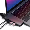 Satechi ST-TCPHEM hliníkový PRO Type-C 4K HDMI rozbočovač, vesmírne sivý