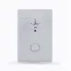TOO FANC-120-333-W fali kapcsolós mennyezeti ventilátor LED világítással, 120 cm
