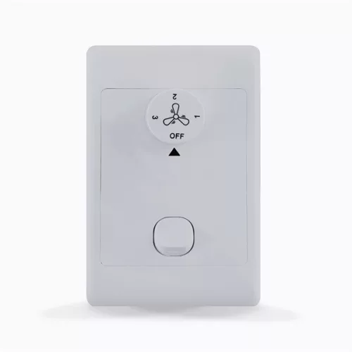 TOO FANC-120-333-W fali kapcsolós mennyezeti ventilátor LED világítással, 120 cm