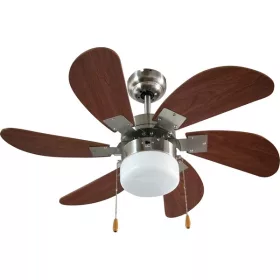   TOO FANC-76-300-WOOD mennyezeti ventilátor LED világítással 76cm