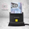 Čítačka kariet Axagon CRE-SM2 USB 2.0 Smart / ID / SD / MicroSD / SIM