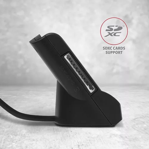 Čítačka kariet Axagon CRE-SM2 USB 2.0 Smart / ID / SD / MicroSD / SIM