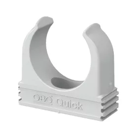   OBO 2955 M40 50db/csomag világosszürke quick rögzítőbilincs