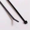 Iris Electric 100 db fekete 120x2,5mm kábelkötegelő, gyorskötöző, kötegelő, UV álló