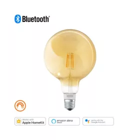   Ledvance Smart+ BT FIL gömb fényforrás, áll. fényerővel, 6W 2400K E27 okos,  vezérelhető intelligens fényforrás
