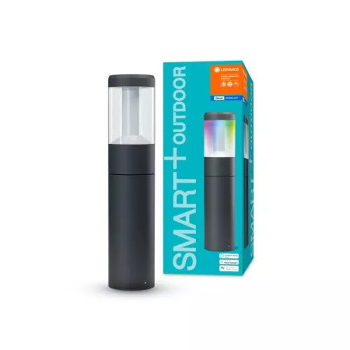 Ledvance Smart+ BT smarte Außenleuchte, moderne Wandlaterne, 50 cm, intelligente, steuerbare Lichtquelle